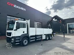 MAN TGS 26.480 6x4 HIAB 377-8 , winch Euro 6