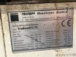 Trumpf TruBend 5170+ Roboter BendMaster TruBend 5170