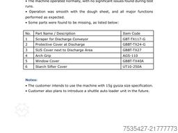 TOA TX-16 fully automated dumpling machine