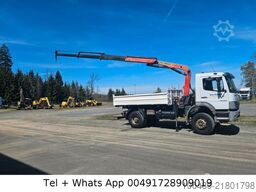 MERCEDES-BENZ 1828 BB Meiller Kipper Kran PK 9501