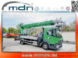 MERCEDES-BENZ Atego 816 Dachdecker Kran BÖCKER 37/4000 Korb