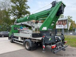 MERCEDES-BENZ Atego 816 Dachdecker Kran BÖCKER 37/4000 Korb