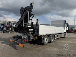 MERCEDES-BENZ ACTROS 2653, RETARDER, PRITSCHE, HIAB HIPRO 232 ES5
