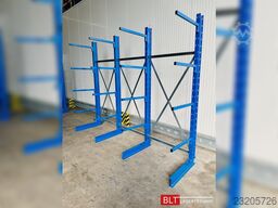 ca. 3,15 lfm. Kragarmregal Langgutregal H: 250 cm 140 kg/Arm META Multistrong