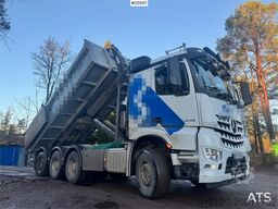Mercedes-Benz Arocs 3253 tridem hook truck