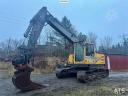 Volvo EC200 crawler excavator with rototilt and narrow b