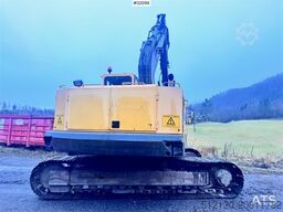 Volvo EC200 crawler excavator with rototilt and narrow b