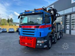 SCANIA R480 10x4 Fassi 660 Kipper 3S