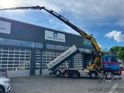 SCANIA R480 10x4 Fassi 660 Kipper 3S
