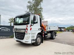 DAF CF 410 MEILLER Kipper KRAN 15m FUNK AHK