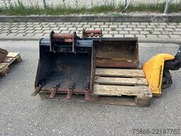 CATERPILLAR 302.7 Powertilt Löffelpaket Sortiergreifer