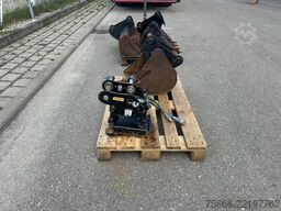 CATERPILLAR 302.7 Powertilt Löffelpaket Sortiergreifer