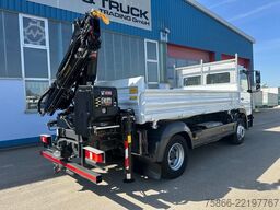 MERCEDES-BENZ 1224 K Atego 2 Seiten Kipper Hiab 078 X Duo