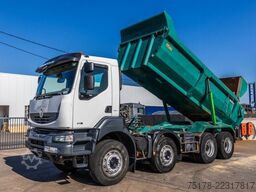 RENAULT KERAX 410 DXI+BENNE ENROCHEMENT HARDOX+INTARDER