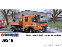 Mercedes-Benz Atego 1224 4x2 Doka, EEV, Kran Palfinger PC2700 B,
