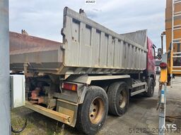Volvo FH12 420 snow rigged tippertruck.