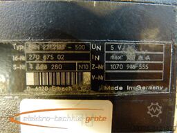 Rexroth SE-B2.020-060.00.000 Brushless Permanent Magnet Motor mit Heidenhain ERN 221.2123-500 Encoder Id.-Nr. 270 675 02   - ! -