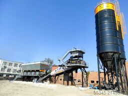 FABO Concrete Batching Plant 120 m3 Compact Concrete Batching Plant