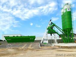 FABO Concrete Batching Plant 110 m3 Compact Concrete Batching Plant