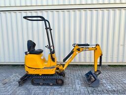 JCB 8008 CTS, 2020 BJ, 576 BH, 2 x Löffel