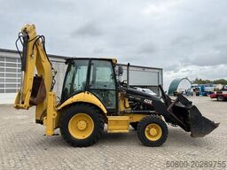CATERPILLAR 422 4x4, Mehrzweckgerät, Palettengabel, Schaufel