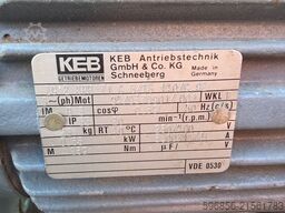 Motoreduktor KEB ZG2 KPR71G 0.55kW 259Nm 20 obr/min 230/400V Motoreduktor KEB ZG2 KPR71G 0.55kW 259Nm 20 obr/min 230/400V
