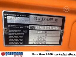 Mercedes-Benz 1617 C 4x2, Winterdienstausstattung