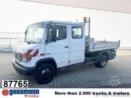 Mercedes-Benz Vario 816 D 4x2 Doka, 2x AHK, Meiller Kipper