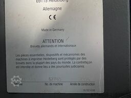 Heidelberg SM74-6+ Lack