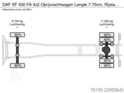 DAF XF 430 FA 4x2 Oprijvrachtwagen