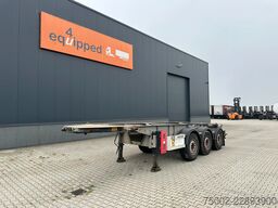 Van Hool 20FT ADR CHASSIS / galvanized / MB DISC / 2x li...