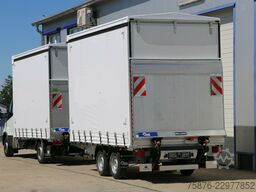 IVECO Daily  Durchladezug mit Anhänger Planenaufbau