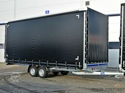 IVECO Daily  Speditionszug mit Anhänger Planenaufbau