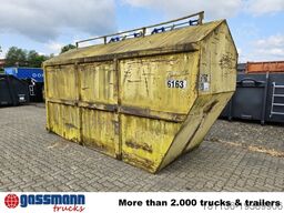  Absetzcontainer ca. 15m³ geschlossen mit Deckel