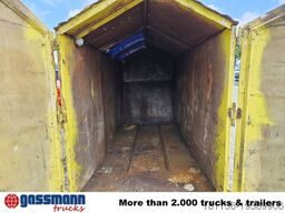  Absetzcontainer ca. 15m³ geschlossen mit Deckel