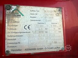 SCANIA 114/380 8x2*6 Assmann 14 m3 Vacuumtruck