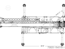 Terex RT110 QUADSTAR ROUGH TERRAIN CRANE + JIB + 2x LIER