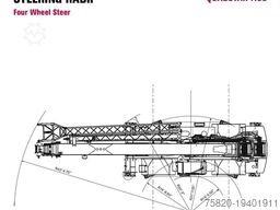 Terex RT110 QUADSTAR ROUGH TERRAIN CRANE + JIB + 2x LIER