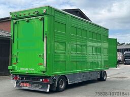 Finkl VTA 18 Viehanhänger Lüfter Hubdach 2 Stock