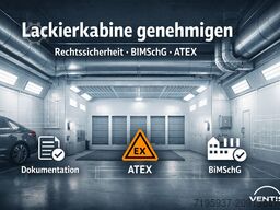 Ventis Nexus 250 7x4m Lackierkabine