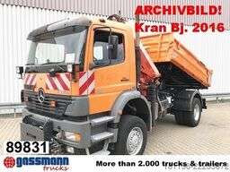 Mercedes-Benz Atego 1828 K 4x2, Winterdienstausstattung, Kran