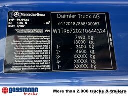 Mercedes-Benz Atego 816 K 4x2, 2x AHK, Meiller-Kipper, mehrfach