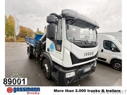 Iveco EuroCargo ML160E28K 4x2, Kran Hiab 099E-3 HiDuo,