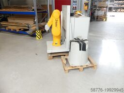  Stäubli TX90 industrieller Roboterarm mit kompletter Steuerung und Bedienpanel
