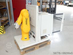  Stäubli TX90 industrieller Roboterarm mit kompletter Steuerung und Bedienpanel