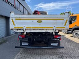 MAN TG-M 18.290 4x2 2-Achs Kipper Kran Palf. PK 12.5