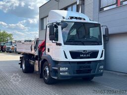 MAN TG-M 18.290 4x2 2-Achs Kipper Kran Palf. PK 12.5