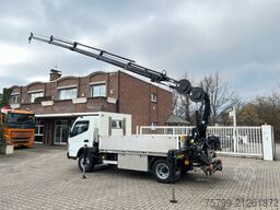 FUSO Canter 7C18 Pritsche + HIAB 066 Kran