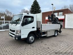 FUSO Canter 7C18 Pritsche + HIAB 066 Kran