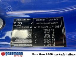 Mercedes-Benz Actros 2645 L/6x4, Meiller RS 21.60, Funk, 6.30 m